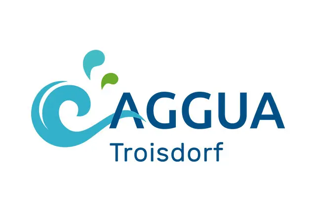 AGGUA Troisdorf Logo mit Wellensymbol
