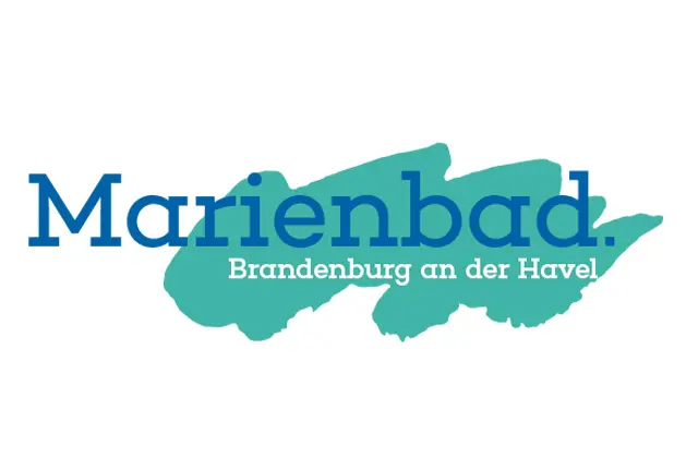 Logo des Marienbads in Brandenburg an der Havel.