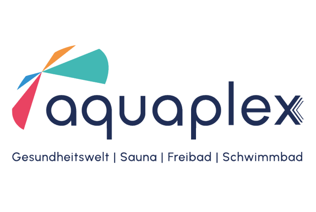 Logo vom aquaplex Gesundheitswelt, Sauna, Freibad, Schwimmbad